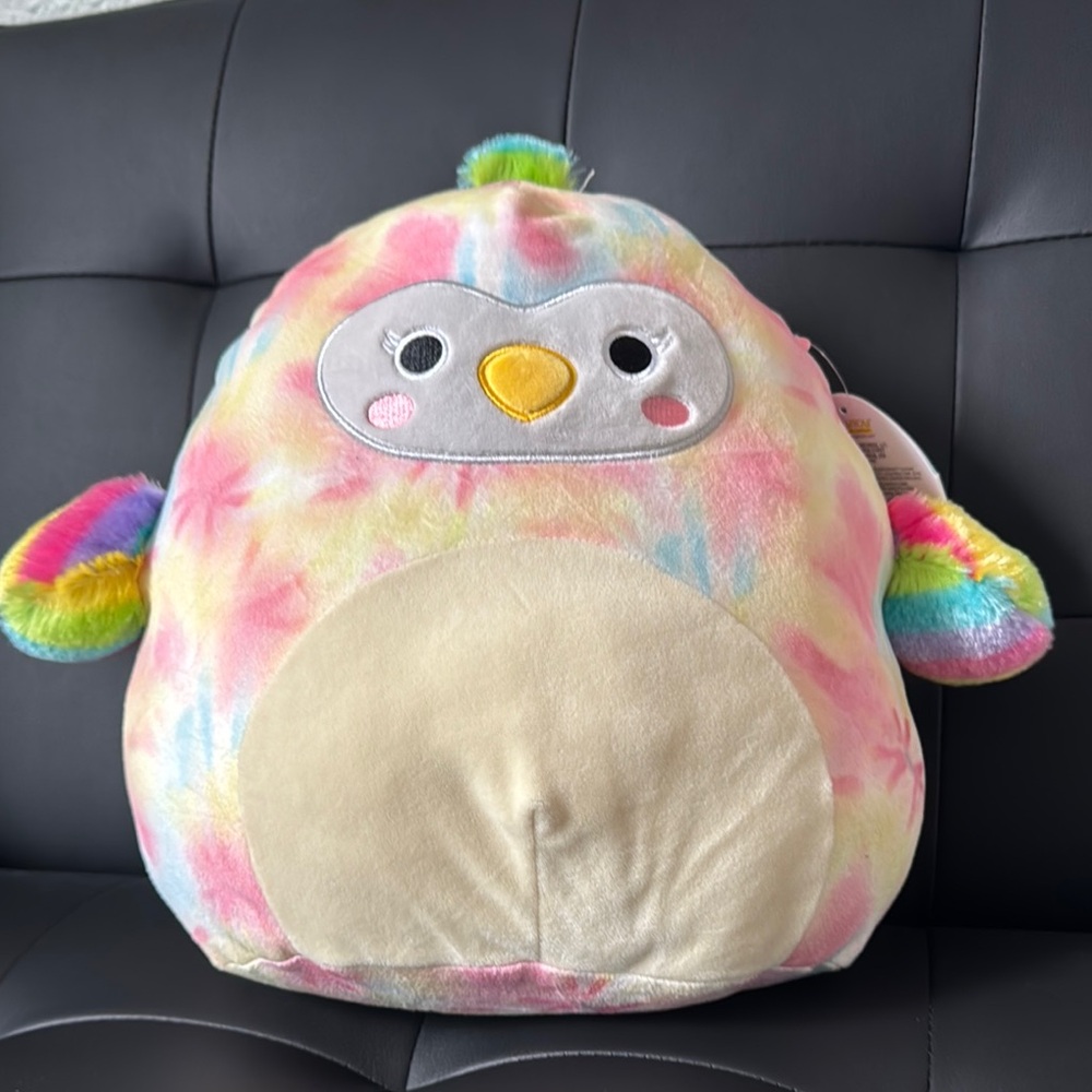 Colorful Plush Bird Toy